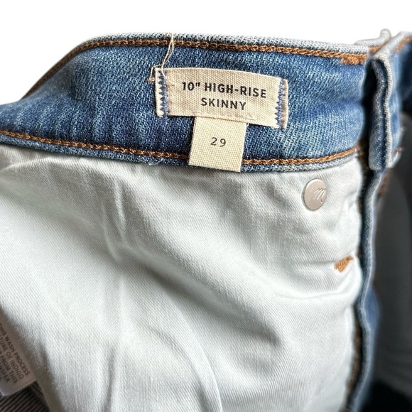 Madewell Roz Wash 10” High Rise Skinny Jeans Size 29 - Picture 11 of 14